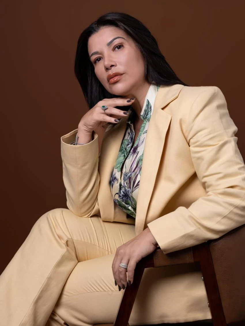 Foto da responsável